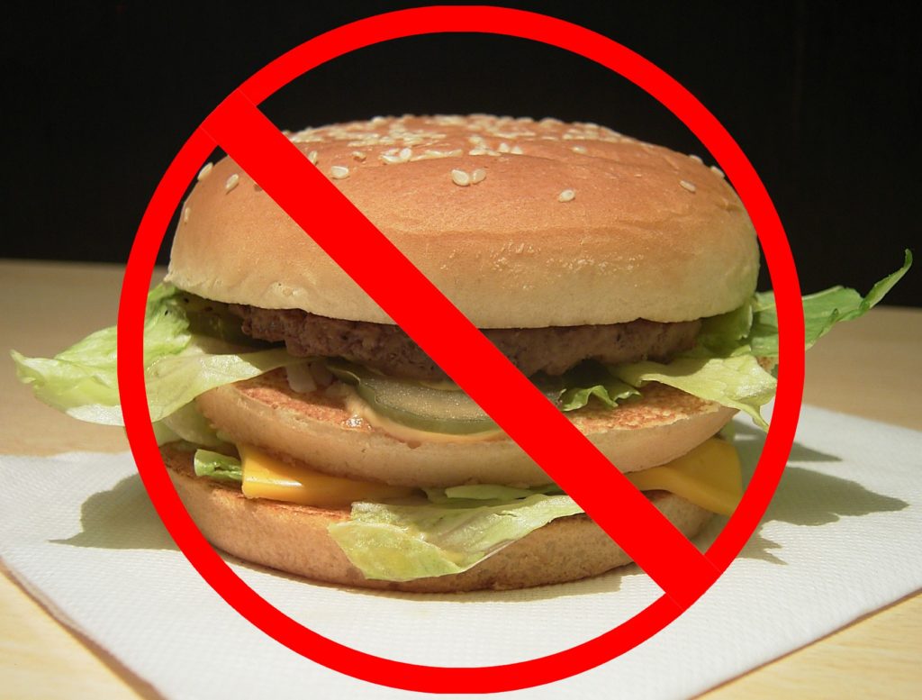 Eliminar fast food 1024x777 - Perder Peso Rapidamente Em Casa Principais Maneiras