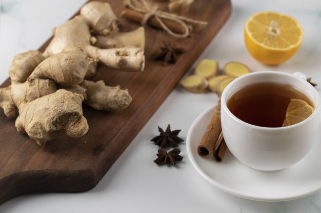 Chá de gengibre - Chás Para Emagrecer Rápido Conheça Todos Eles