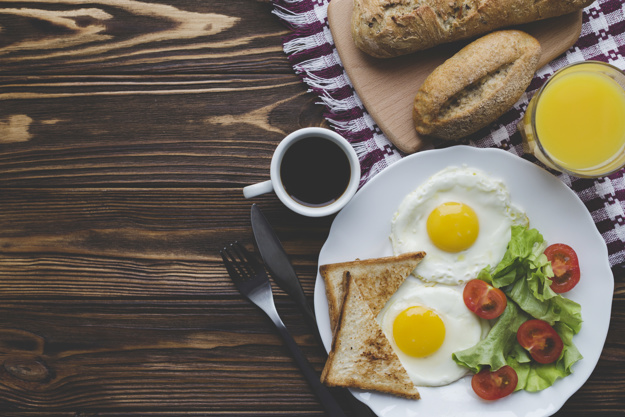 Ovos no café da manhã para perder peso - Veja como deve ser o café da manhã para emagrecer - Confira!